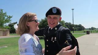 Army Graduation Fort Sill Oklahoma [upl. by Erodoeht]