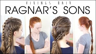 Vikings Hairstyles for Men  Ragnars Sons [upl. by Haisej]