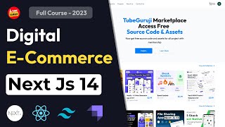 Build Full Stack Digital ECommerce Nextjs 14 App React Js Strapi Tailwind Css REST API Email [upl. by Haliled]