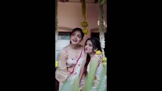 Ahaana krishna and Hansika krishna Onam Photoshoot [upl. by Mcnalley]