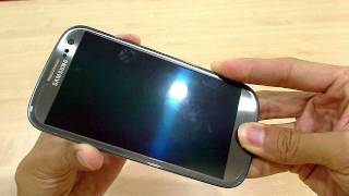 How to formathard reset Samsung Galaxy S3 GTi9300 [upl. by Yedok632]