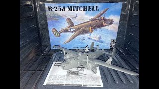 Revell  B25J Mitchell  Build amp Timelapse [upl. by Eilliw966]