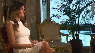 Melania Trump entire CNN interview Part 2 with Anderson Cooper [upl. by Jerz]