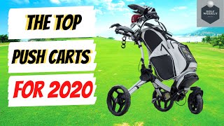 Our Favorite Golf Push Carts of 2020  Breaking Down The Top Golfing Push Carts This Year [upl. by Veronika]