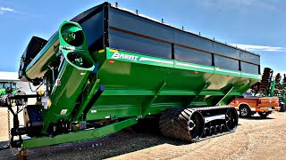 Worlds LARGEST Grain Cart Unverferth 2596 [upl. by Brodench]