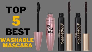 Top 5 Best Washable Mascara [upl. by Beatrix308]