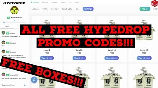 All Free Hypedrop Promo Codes [upl. by Farl]