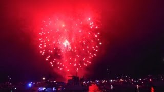 Marina del Rey 4th of July Fireworks Finale 2013 on Sailboat [upl. by Shae]