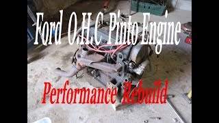 Ford OHC  Pinto  Engine Performance Rebuild  Part One The Donor Engine Strip Down [upl. by Elik]