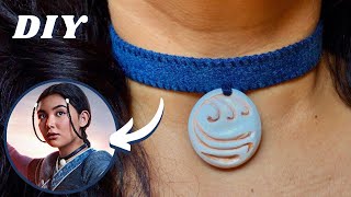 DIY  COLAR da KATARA  Live Action Netflix [upl. by Hoye]