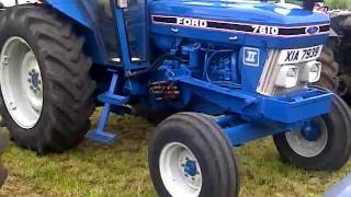 Restored Ford 7610 tractor [upl. by Aynik598]