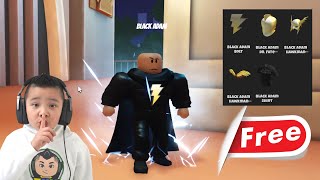 5 Free Black Adam Items CKN Gaming [upl. by Ardnohsed]