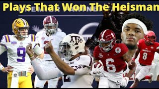 Heisman Moments 2012 2020 [upl. by Fitzgerald]