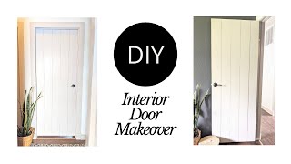 DIY Interior Door Makeover  How To Upgrade Ugly Doors [upl. by Duwalt]