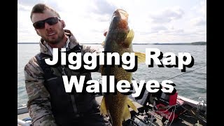 My Favorite Walleye Lure  Jigging Rap Tips [upl. by Yditsahc]