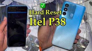 Hard Reset Itel P38 ✅ [upl. by Quitt]