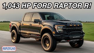 The Hennessey VelociRaptoR 1000 Is A 1043 HP Pickup [upl. by Annoval558]