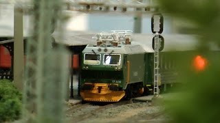 Beautiful Scandinavian Model Railroad in HO gauge from Norway [upl. by Roumell]