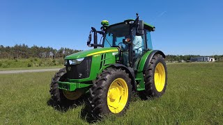 Nowy John Deere 5M może mieć aż 135 KM i nowe przekładnie [upl. by Timon]