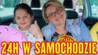 24H W SAMOCHODZIE 😍 NOC Z MAMĄ W AUCIE 😨 [upl. by Yves10]