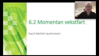 S1 Momentan vekstfart [upl. by Nirik]