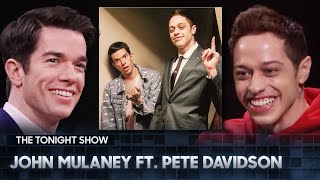 The Best of John Mulaney Featuring Pete Davidson  The Tonight Show Starring Jimmy Fallon [upl. by Alfonzo]