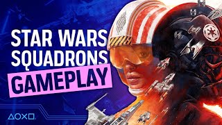 STAR WARS Squadrons  Ultimate PS VR Gameplay and Flight Stick Setup [upl. by Gazo]