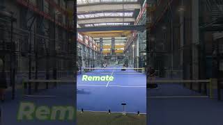 Best way to finish a point in padel Smash back into your own side 🤩padel padelvideos training [upl. by Yednarb]