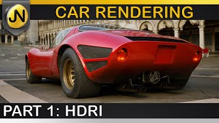 CAR RENDERING  Part 1 HDRI Essentials [upl. by Nnad]