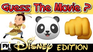 Can You Guess The DISNEY Movie Emoji Trivia Puzzle Brain Break [upl. by Perl465]