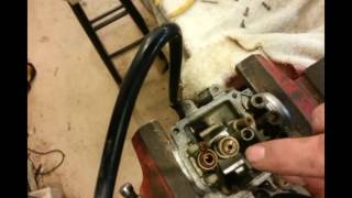 xt225 carburetor removal install rebuld [upl. by Estrellita236]