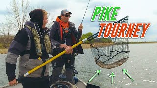 My FIRST Pike Fishing Tournament EVER Where are the Giant Northern Pike [upl. by Anehta]