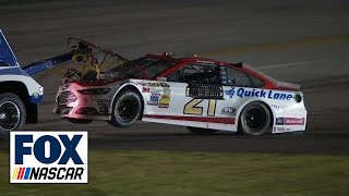 Trevor Bayne SingleCar Crash  The Daytona 500  2014 NASCAR Sprint Cup [upl. by Aehs]