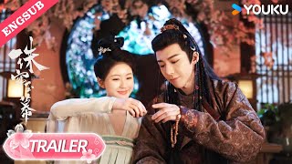 Official Trailer The Story of Pearl Girl💕  Zhao Lusi  Liu Yuning  YOUKU [upl. by Vachel]