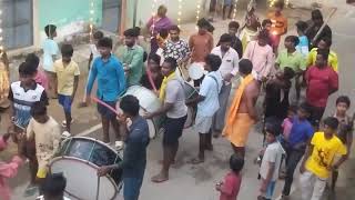 koothambakkam bajani Kovil festival 🙏 vasanth Boys in mirattal adi🥁✨💥 pls 🎧 use1 [upl. by Radcliffe]