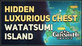 Watatsumi Island Hidden Luxurious Chest Genshin Impact [upl. by Peppie]