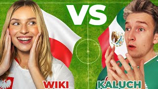 🇵🇱 POLSKA vs MEKSYK 🇲🇽  KALUCH vs WIKI ⚽ FIFA 23 [upl. by Aneetsirhc]