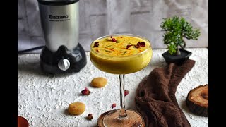 Mango Kesari recipe  Mango Kesari in Balzano Nutri Blender 500W  Home made easy recipe [upl. by Heyra]