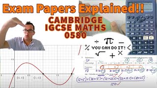 IGCSE Maths 0580 OctoberNovember 2021 Paper 42 Extended [upl. by Gavrah]