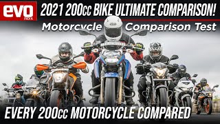 200cc bikes 2021 Xpulse vs Xtreme vs Apache RTR vs Pulsar NS vs Pulsar RS vs Duke vs RC  evo India [upl. by Ntsud]