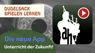 Dudelsack Online Unterricht  Alles in einer DudelsackApp [upl. by Acenom]