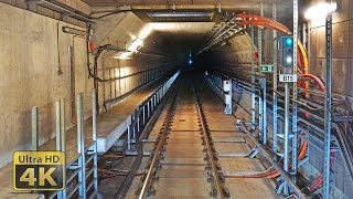 4K Cabview Budapest Metro line 4  Kelenföld  Keleti and Keleti  Kelenföld [upl. by Eigroeg]