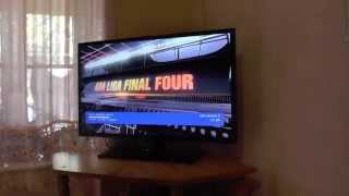 Samsung UE32F5000 Full HD LED TV unboxing and initial setup [upl. by Hoi]