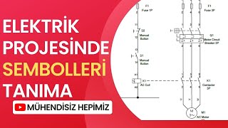 ELEKTRİK PROJELERİ SEMBOLLERİ TANIMA [upl. by Nodla726]