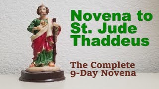 St Jude Thaddeus Novena The Complete 9Day Novena [upl. by Artep]