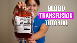 How to Verify Blood Transfusion with a 2nd RN LIVE DEMO [upl. by Siri45]