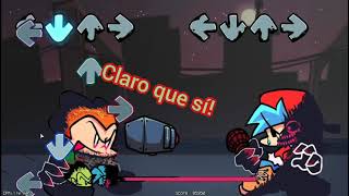 Evil pico VS Evil BF lyrics español créditos a Sr guest [upl. by Tallia]