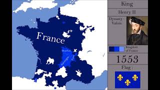 The History of France  Every Year [upl. by Hiamerej]