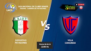 Deportivo Patagones Vs Villa Congreso [upl. by Thornie]