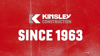 60 Years of Construction Done Right  Kinsley Construction [upl. by Notaek]